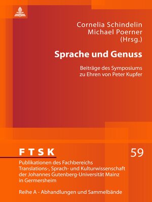 cover image of Sprache und Genuss